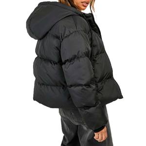 Chaqueta Acolchada de Moda para Mujer, Corte Regular, para Invierno, Tejido de Alta Calidad, Precio Económico, Cuello Alto - Product Image 2