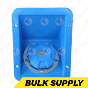 Carcasa del depósito de combustible del grupo electrógeno diésel azul con relleno de cubierta y nicho para el depósito de combustible |   Venta al por Mayor Industrial |   Código HS 85030091 - Product Image 1