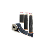 Film chauffant électrique semi-permanent XiCA de Corée avec un design moderne pour les hôtels, facile à installer
