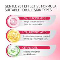 Sérum Liquide Herbal Bio Anti-âge, Éclaircissant et Hydratant à la Vitamine C & E et Niacinamide pour le Soin du Visage des Femmes – Marque Privée – En Stock
