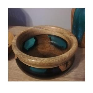 Frutal de resina hecho a mano con efecto de mármol brillante aspecto pulido perfecto para mesa de comedor sala de estar o decoración del hogar - Product Image 1