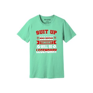 เสื้อยืดผ้าฝ้าย100% แบบปรับแต่งได้เสื้อยืดปาร์ตี้พิมพ์ลาย XL 12สี3D ลำลอง160-180 GSM หนักๆ - Product Image 1