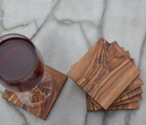 <b>coasters</b> Rustic Style <b>Wooden</b> <b>Coasters</b> Created for Unique Spaces by crescent crafts - Product Image 4