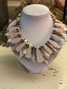 Mejor calidad resina rtesinNecklace hecho a mano joyería de moda india señoras niñas símbolo cristiano promoción exclusiva natural - Product Image 3