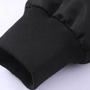 Chaqueta de bombardero de invierno ajustada para hombre hecha a medida 2025 estilo informal de alta calidad con cremallera en el cuello levantado - Product Image 5