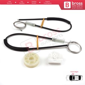 BWR5108 Kit de reparación de regulador de ventana puerta derecha para Master MK3 Vauxhall Movano B NV400 X62 Interstar 807200008R Bross Auto Parts - Product Image 4