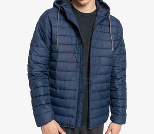 Chaqueta acolchada de invierno para hombre personalizada de High Street 2024 con soporte de manga larga, técnica teñida lisa, OEM directo de fábrica - Product Image 4