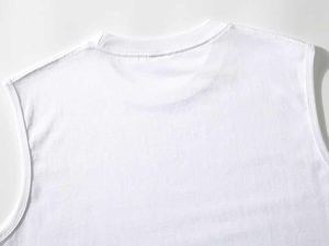 Camiseta sin mangas de gimnasio para hombre 100% algodón al por mayor, con logo personalizado, transpirable, de secado rápido, ecológica, de punto, para fitness, running, casual, lisa. - Product Image 6