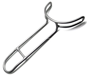 Vestibulum lèvre écarteur de joue 6.5 "Instruments de chirurgie dentaire écarteur de vestibulum lèvre joue ouvre-bouche écarteur de joue - Product Image 1