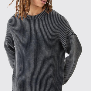 Chandails en laine tricotés personnalisés OEM fabricant de pulls vente en gros tricots chauds pour la mode fournisseur de vêtements d'hiver - Product Image 5