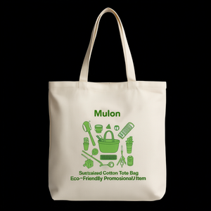Borsa Tote in Cotone Riciclato Mulon, Gadget Sostenibile, Articolo Promozionale Ecologico - Product Image 3