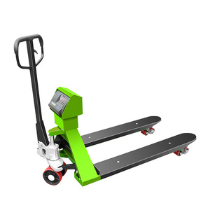 Transpaleta Móvil Industrial con Báscula Integrada de <span class=keywords><strong>2</strong></span> Toneladas, Carretilla Hidráulica Manual para Logística - Product Image 3