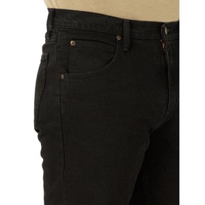Pantalones vaqueros de mezclilla de otoño y verano para hombre, pantalones vaqueros regulares elásticos rectos para hombre, pantalón negro clásico Vintage para hombre, talla grande 29-38 40 coreano - Product Image 2