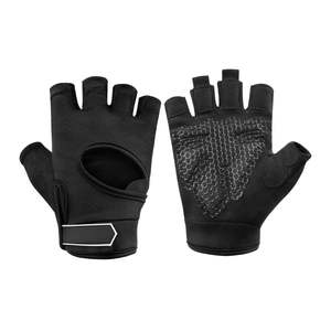 Half Finger Padded Grip Professional Gym Exercise Gloves Custom Logo Design Workout Training Weight Lifting Gloves - Product Image 3