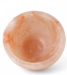 Premium Himalayan Pink Salt Bowl Natural Handcrafted Salt Crystal Serving Grinding Kitchen Cooking Seasoning Wellness <b>Love</b> Style - Product Image 3