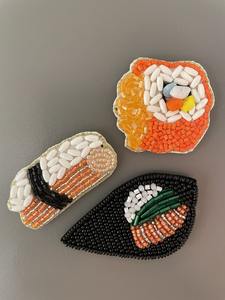 สายกระเป๋าลูกปัดลายเสือดาว สายกระเป๋าลูกปัดสำหรับกระเป๋าใสและคลัทช์สำหรับผู้หญิงและเด็กผู้หญิง - Product Image 6