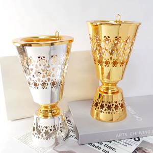 Porte-encens de brûleur d'encens Bakhoor en métal de qualité supérieure pour l'hôtel accessoires étonnants porte-encens - Product Image 1
