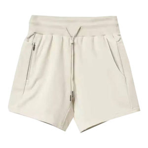 Shorts de course d'été pour hommes en coton 100% personnalisés, taille plus, respirants, séchage rapide, taille élastique, maille - Product Image 5