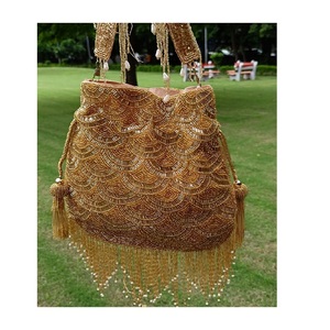 Wholesale Trendy Luxurious Handmade Designer Fashionable Potli Handbag for Women at Bulk Price From India - Product Image 1