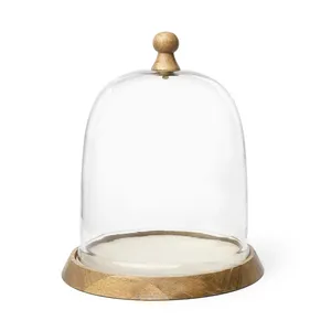 Bougeoir en bois forgé fait à la main prix de gros lanterne inscrite pour la décoration de mariage de noël décor à la maison bouteille en verre - Product Image 5