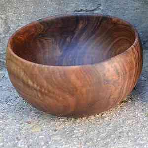 Handmade Luxury Walnut <b>Wood</b> <b>Fruit</b> <b>Bowl</b> Custom Design Kitchenware Eco-Friendly & BPA-Free Export Quality for India - Product Image 3