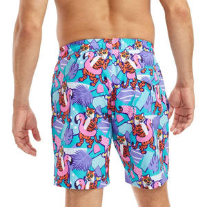 Shorts de Baño Personalizados para Hombre, 100% Poliéster Canvas, Ecológicos, Antiarrugas, Transpirables, de Secado Rápido, con Impresión Digital - Product Image 2