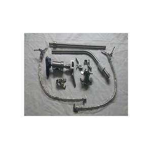 Retractor de cerebro de doble brazo Yasargil Leyla, abrazadera manual y eléctrica completa de acero inoxidable para neurocirugía - Product Image 1