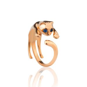 Azuris 925 Sterling Silver Adjustable <b>Cat</b> <b>Ring</b> - Product Image 1