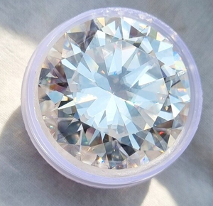 108,50 Cts Blanco Tamaño Grande Moissanite Diamante Hecho A Mano - Product Image 2