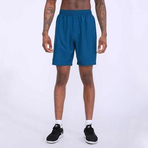 Short de sport solide pour hommes taille haute respirant séchage rapide 100% coton pour la gymnastique entraînement de course à pied vente en gros OEM - Product Image 6