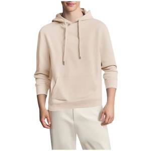 Sweats à capuche coupe régulière pour hommes Relaxation Sport Pull à capuche uni à manches longues Sweat à capuche avec cordon de serrage - Product Image 5