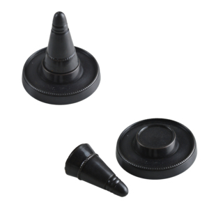 Porte-encens noir Porte-encens en métal en laiton Idéal pour la décoration intérieure Design avec brûleur d'encens de conception de finition en nickel noir - Product Image 1