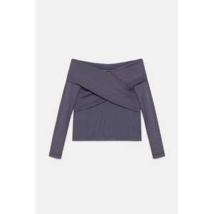 Blusa de tul con hombros descubiertos - Product Image 6