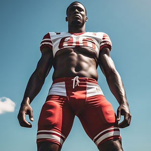 Pantalons de football d'entraînement de sportswear, vêtements d'équipe personnalisés, pantalons de football américain, pantalon de compression unisexe pour le football - Product Image 4