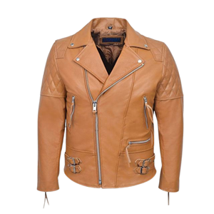 High Quality ODM OEM Customized Leather Motorcycle <b>Jacket</b> Reversible Cotton Filled Winter Casual Biker Coat For <b>Men</b> - Product Image 5