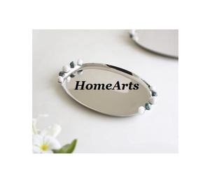 Ensemble de 3 plateaux de service en fer au design antique, différentes tailles, pour servir des desserts et des dattes, best-seller - Product Image 3