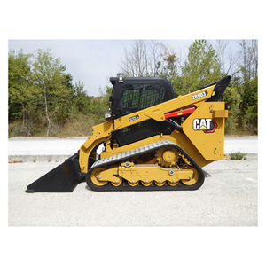 New Cat 299d3 Skid chỉ đạo cao su theo dõi Crawler phía trước loader máy kéo/Sử dụng mèo 289d3 nhỏ gọn theo dõi loader - Product Image 3
