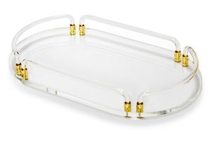 Metal-framed Marble Console with Metallic Trim <b>Steel</b> and Marble <b>Shelving</b> <b>Units</b> with Metal Accents Brass Lid Edge Canisters - Product Image 4