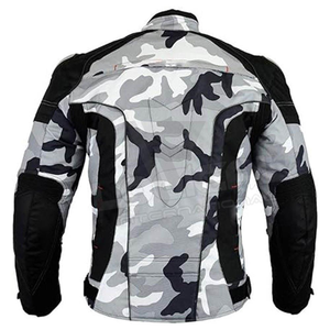 Chaqueta de Motociclismo Personalizada de Cordura 600D para Hombre, Impermeable, Roja y Negra, Ropa Protectora para Motociclistas, Venta al por Mayor OEM, Pakistán - Product Image 3