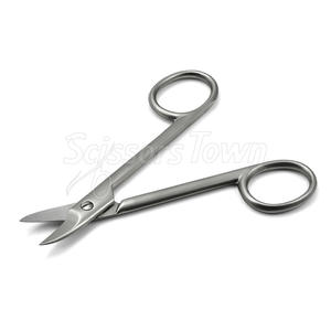 Ciseaux à cuticules ergonomiques avec logo personnalisé et embouts de précision pour techniciens d'ongles professionnels - Product Image 4