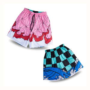 Pantalones cortos de baloncesto totalmente sublimación de diseño personalizado, cintura elástica cómoda, ropa deportiva elegante para Tallas grandes - Product Image 3