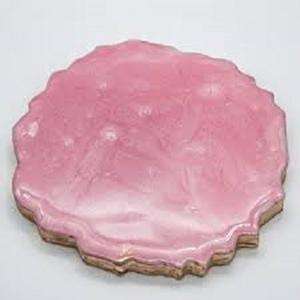 Classic Style Irregular Round Tray <b>Silicone</b> Mold with Shiny Flat Edge Resin Casting Mold with Coaster Resin Mold - Product Image 2