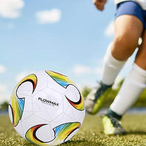 Vente en gros Nouveau style de ballon de football hybride Ballon de football hybride de taille personnalisée Ballon de football hybride durable - Product Image 3