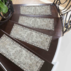 Ethnic Step Rug, Brown Rug, Bohemain Rug, Modern Rug, Printed Rug - Product Image 5