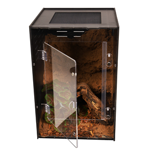 <span class=keywords><strong>Cage</strong></span> pour reptiles et insectes en PVC 40x40x60cm avec porte amovible, design empilable, montage facile, ouverture frontale, <span class=keywords><strong>cage</strong></span> pour reptiles - Product Image 4