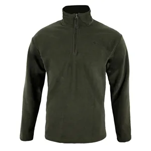 Veste polaire à demi-zip chaude en polyester anti-boulochage fabriquée en Turquie en gros - Product Image 2