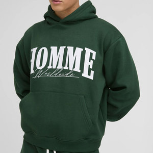 Fabricant en gros, prix bas, survêtement délavé pour hommes, prix raisonnable, manches longues, survêtement personnalisé imprimé pour hommes - Product Image 4