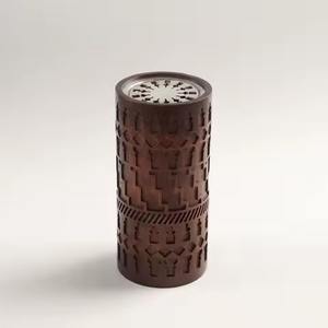 Brûleur d'encens en acrylique à vente chaude, brûleur de Bakhoor de table, décoration d'intérieur pour le Ramadan, dernier design en finition argentée - Product Image 4