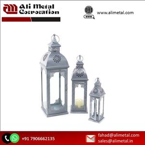 Lanternes à bougie vintage de style ferme pour la décoration intérieure, centres de table de mariage, bougies décoratives pour patio et cheminée de Noël - Product Image 4