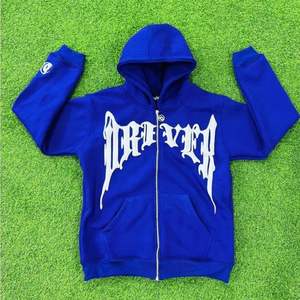 Sweat-shirt d'hiver unisexe personnalisé avec fermeture éclair intégrale, imprimé et brodé, écologique, anti-boulochage, tendance, grandes tailles pour hommes - Product Image 6